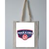 Budget Calico Tote Bag Thumbnail