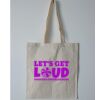 Budget Calico Tote Bag Thumbnail