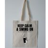 Budget Calico Tote Bag Thumbnail